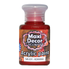 Ακρυλικό χρώμα 60 ml (ΚΟΚΚΙΝΟ) MAXI DECOR MA-031