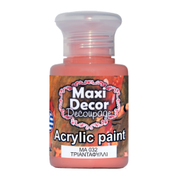 Ακρυλικό χρώμα 60 ml (ΤΡΙΑΝΤΑΦΥΛΛΙ) MAXI DECOR MA-032