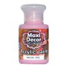 Ακρυλικό χρώμα 60 ml (ΡΟΖ) MAXI DECOR MA-034