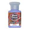 Ακρυλικό χρώμα 60 ml (ΓΙΑΣΕΜΙ ΜΩΒ) MAXI DECOR MA-041