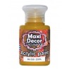 Ακρυλικό χρώμα 60 ml (ΩΧΡΑ) MAXI DECOR MA-058