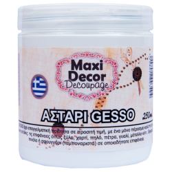 Αστάρι GESSO PRIMER λευκό 250ml MAXI DECOR