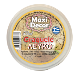 Craquele (Κρακελε) λευκό 100ml 2o βήμα MAXI DECOR 430000838