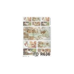 Ριζόχαρτο decoupage ITD 21X30 R0636