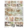 Ριζόχαρτο decoupage ITD 21X30 R0636