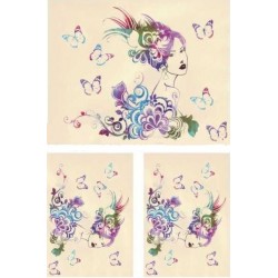 Transfer ARTEBELLA MIXART χρωματιστό 33 x 23 εκ 929