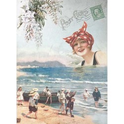 Ριζόχαρτο decoupage ITD 21X30 R0944
