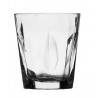 Ποτήρι κρασιού γυάλινο Σετ 6 διάφανο OPTIC τετραγωνισμένο Stephanie ESPIEL STE112