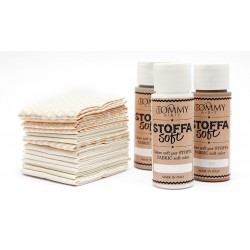 Χρώμα υφάσματος ακρυλικό Stoffa Soft by Tommy Art 65ml \"PISTACHIO\" FC710