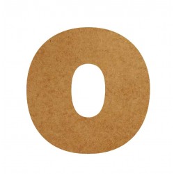 Γράμμα μικρό ελληνικό από MDF 3,5 εκ 2-04-3535-GR