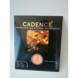 Φύλλο χρυσώματος ασημί Cadence 25 φύλλα 0203