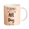 Κούπα P&K με μηνύματα “Pyjamas all day” πορσελάνη 380ml ΙΟΝΙΑ 8020225
