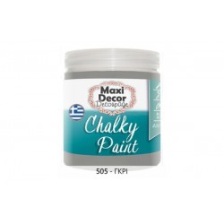 Χρώμα Κιμωλίας (Chalk paint ) Maxi Decor (ΓΚΡΙ) 250ml CHP-505