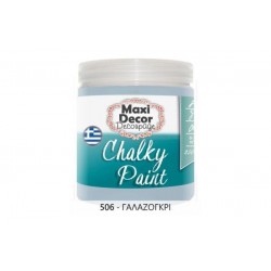 Χρώμα Κιμωλίας (Chalk paint ) Maxi Decor (ΓΑΛΑΖΟΓΚΡΙ) 250ml CHP-506