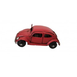 Μινιατούρα αυτοκίνητο κόκκινο μεταλλικό Σκαραβαίος 10Χ4Χ3εκ 39925