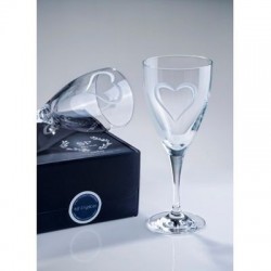 Σετ 2 κρυστάλλινα ποτήρια κρασιού Winetasting Love y SP Crystal 10016620