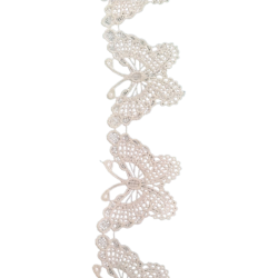 Δαντέλα πεταλούδες 5,50εκ Χ 1 μέτρο κωδ. 8813