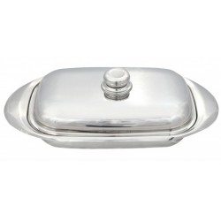 Ταψί με καπάκι 18/10 inox 24Χ45Χ8cm Skamangas 40-Λ3