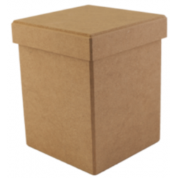 Κουτί MDF για decoupage  	13 × 13 × 18 cm KT65