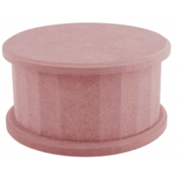 Κουτί MDF για decoupage στρογγυλό Φ 17,50 εκ ΚΤ42