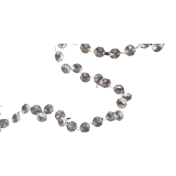 Τρέσσα κρυσταλλάκι εξάγωνο με κρίκο Φ 1,5 εκ Χ 1 μέτρο κωδ. 77090213