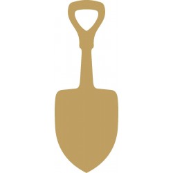 Φτυάρι κρεμαστό mdf 18.50 X 50 εκ 3-08-217