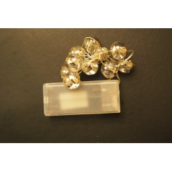 10 Λαμπάκια led μπάλα ασημί μπαταρίας θερμό φως JK Home Decor 372984