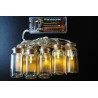 10 Λαμπάκια led μπαταρίας σε μπουκαλάκι θερμό φως - JK Home Decoration 646997