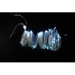 200 LED ΑΣΗΜΙ ΚΑΛΩΔΙΟ PVC/ΛΕΥΚΟ ΦΩΣ-εξωτερικού χώρου- 2 μέτρα INART 2-70-974-0012