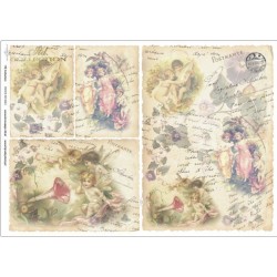 Χαρτί decoupage classic 60gr ITD -DO404