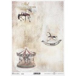 Ριζόχαρτο decoupage ITD 21x30 R1646