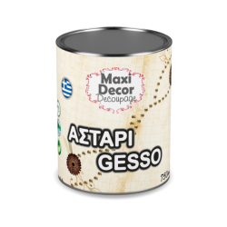 Αστάρι GESSO PRIMER λευκό 750 ml MAXI DECOR 430000801