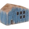Σπιτάκι ξύλινο natural/μπλε 10χ5χ8 INART 4-70-727-0025