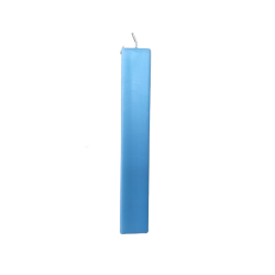 Κερί λαμπάδας πλακέ γαλάζιο 29,5 εκ 2713