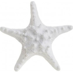 Αστερίας λευκός polyresin 17χ17x6 INART 4-70-594-0003