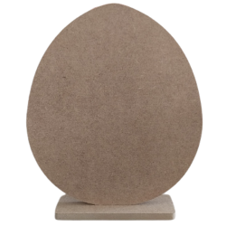 Αυγό με βάση MDF 17,50Χ0,8Χ 21εκ Κωδ. 3-08-222