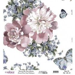 Ριζόχαρτο 60*62 εκ floral Cadence UC02660
