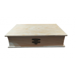 Κουτί-βιβλίο ξύλινο 25χ19χ5 11773