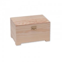 Κουτί ξύλινο για decoupage 16x11x9.5εκ 380054