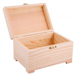 Κουτί ξύλινο για decoupage 16x11x9.5εκ 380054