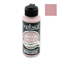 Χρώμα υβριδικό ακρυλικό 120ml CADENCE "Powder Pink " H-030