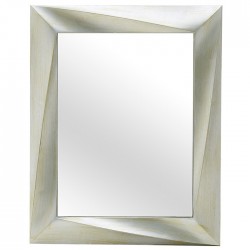 Καθρέπτης τοίχου ορθογώνιος με σαμπανί πλαίσιο PL 75x60cm INART  3-95-925-0011