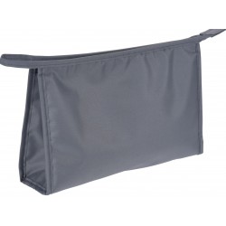 Νεσεσσέρ μονόχρωμο γκρι pvc/polyester 32,5X20 JK Home Collection 436451B