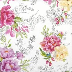 Χαρτοπετσέτα για decoupage 33X33 Easy life 0414-quee