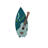 Φιγούρα σανίδα surf με κιθάρα mdf 5Χ11 εκ 4-04-270