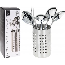 Κουτάλες inox σετ/6 με βάση Excellent Houseware 929748