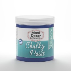 Χρώμα Κιμωλίας (Chalk paint ) Maxi Decor (ΜΠΛΕ ΠΑΓΩΝΙΟΥ) 250ml CHP-604