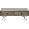 Τραπέζι σαλονιού Natural 120Χ60Χ40cm Inart 3-50-009-0009