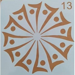 Στένσιλ Whispers 13 x 13 Kωδ. SQ-13