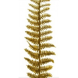 Κλαδί φτέρη χρυσό glitter set/3 30εκ JK Home Decoration 352801-1
